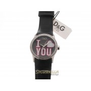 D&G orologio I Love You acciaio e swarovsky DW0146